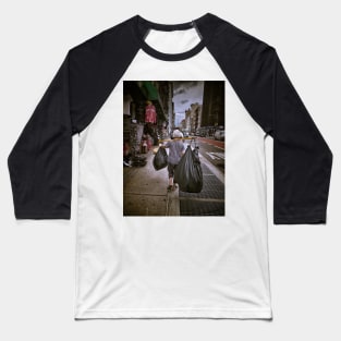 China Town, Tribeca, Manhattan, New York City Baseball T-Shirt